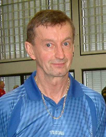 Gold im Doppel: Rolf Eberhardt (TTC Tiefenlauter)