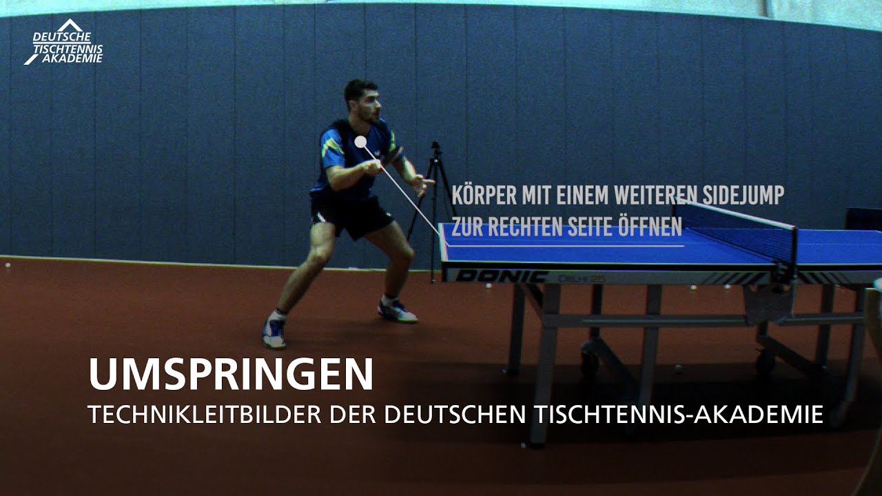 Umspringen I Technikleitbilder der Deutschen Tischtennis-Akademie