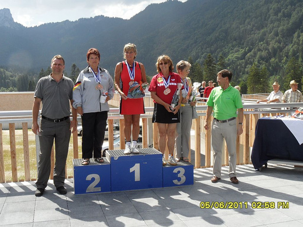 Die besten Spieler bei den Seniorinnen 60.