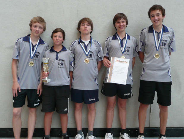 Platz zwei ging an die Gastgeber vom Post SV Telekom Augsburg.