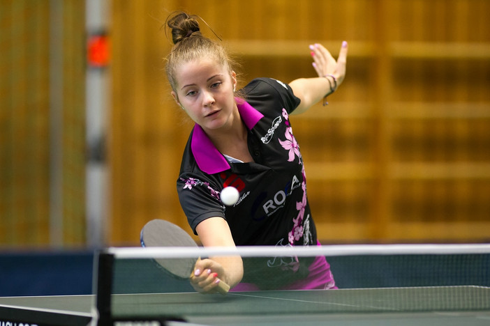 Krisztina Ambrus zeigte sich im Einzel souverän. Foto: Erik Thomas