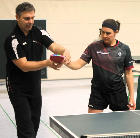 Para-Tischtennis-Stützpunkttraining bei der TG Würzburg