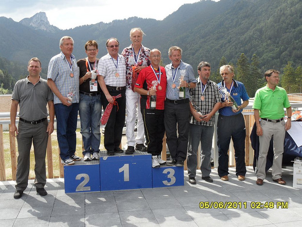 Die besten Doppel bei den Senioren 60.