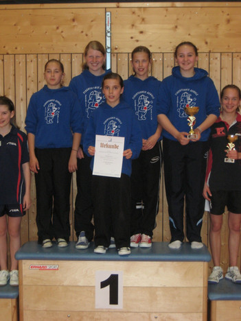 Auch bei den Schülerinnen war Kolbermoor erfolgreich.