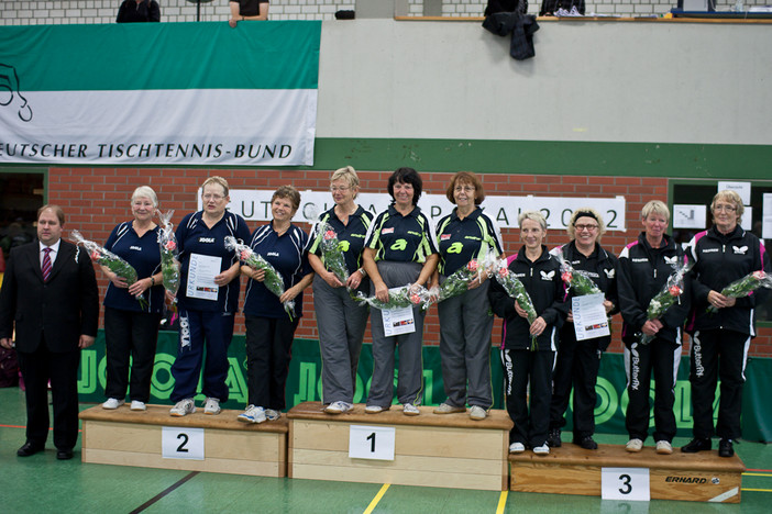 Bei den Damen stand die Auswahl Berlins ganz oben auf dem Treppchen.