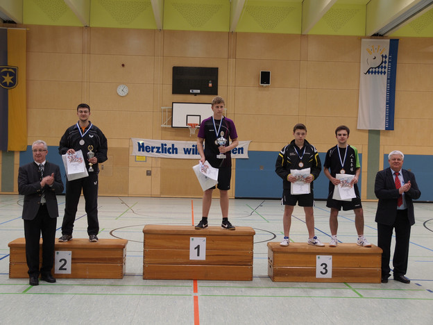 Siegerehrung der Herren C-Klasse.