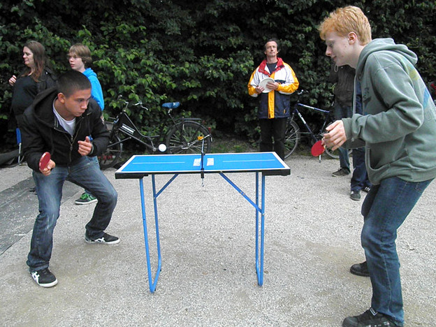 Wie immer stark gefragt - die mini-Tische (Fotos: Petra Scherer)