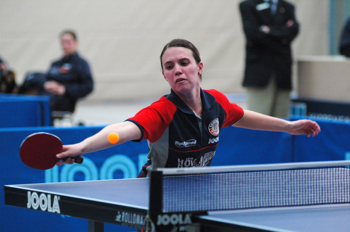 Agnes Kokai schrammte bei ihrer Fünf-Satz-Niederlage gegen Petra Lovas nur knapp einem Einzelsieg vorbei.