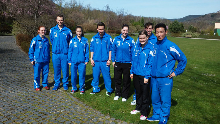Die U18 Delegation in Bad Blankenburg. Foto: Cornel Borsos