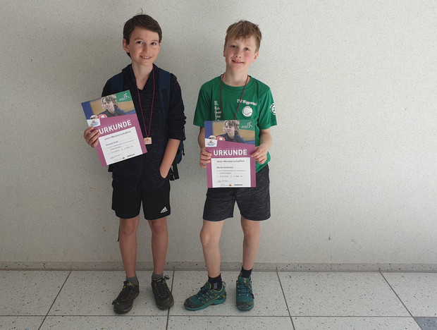 Siegerehrung Jungen AK2