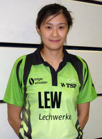 Neuzugang Han Xue Vukelja schlägt bei Aufsteiger Langweid an Position zwei auf.