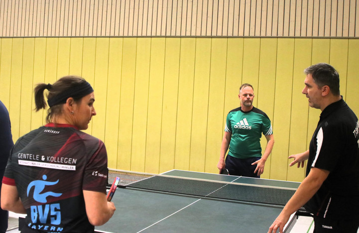 Para-Tischtennis-Stützpunkttraining bei der TG Würzburg