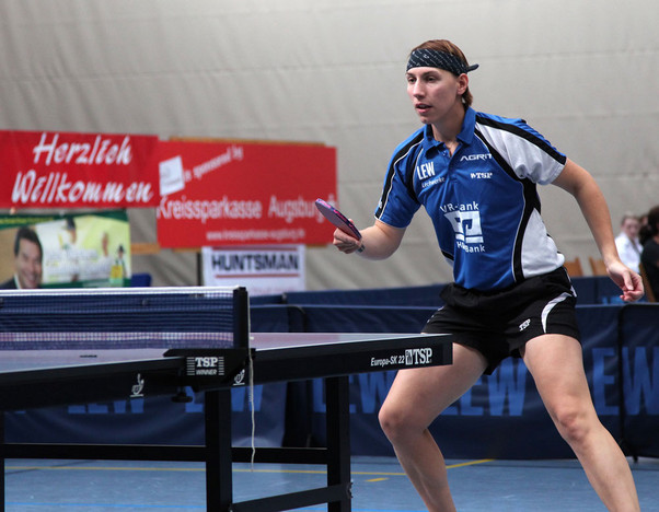 Langweids Nummer eins, Katharina Schneider. Foto: Hilmar Glatter