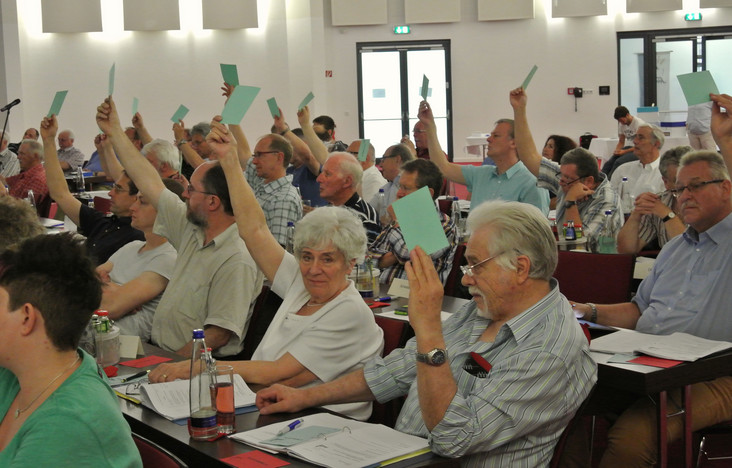 Einstimmigkeit prägte die Fachwartewahlen. Foto: Nils Rack