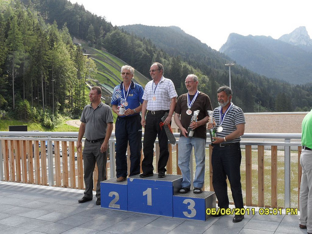 Die besten Spieler bei den Senioren 60.