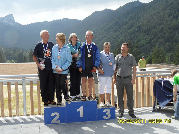 Die besten Mixed bei den Senioren 75.