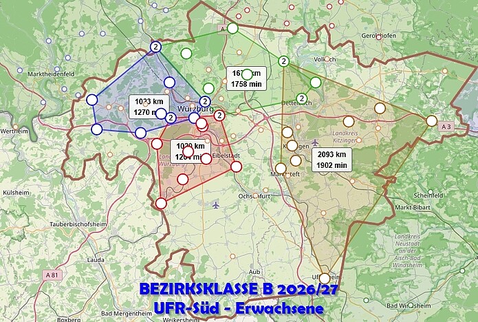 Erwachsene - Bezirksklasse B - UFR-Süd - 2026-27
