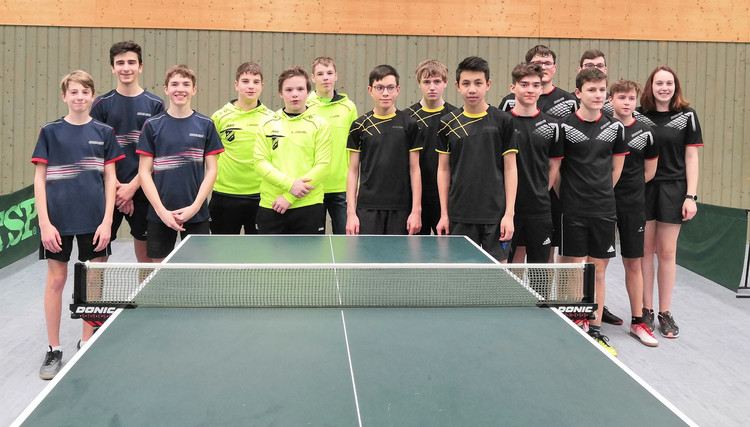 Final Four Mannschaften in Weiherhof