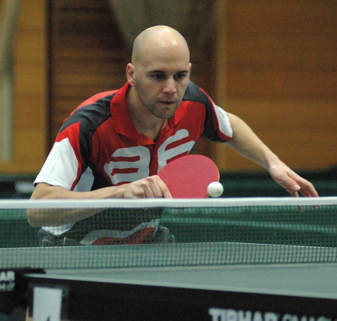 Andreas Ball (TTC Kist/Würzburg) zählt zu den besten Spielern im mittleren Paarkreuz der Regionalliga Süd