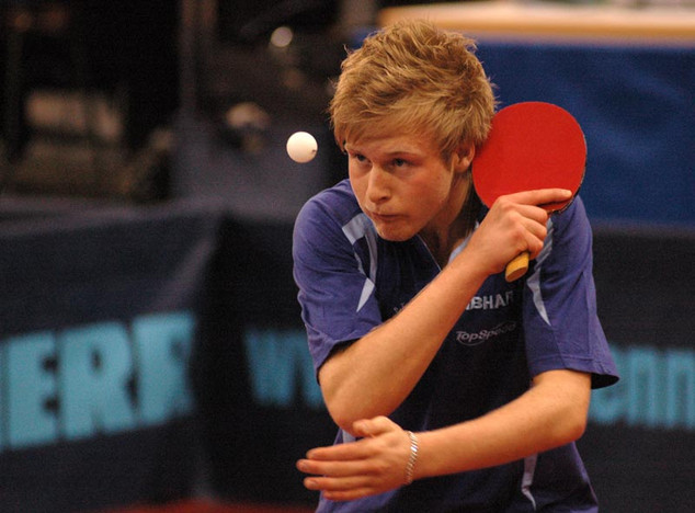 Philipp Floritz verlor in der 1. Hauptrunde das "bayerische" Duell gegen Bastian Steger