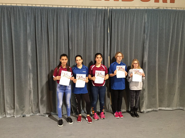 2. JRT Schülerinnen-A Sieger