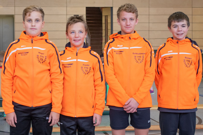 Sieger bei den Schülern A – TTC Büttelbronn