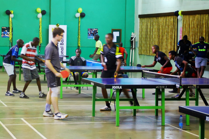 Das traditionelle Tischtennisturnier dominierten diesmal Gäste aus dem benachbarten Uganda.