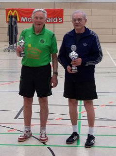 Siegerehrung der Herren 80.