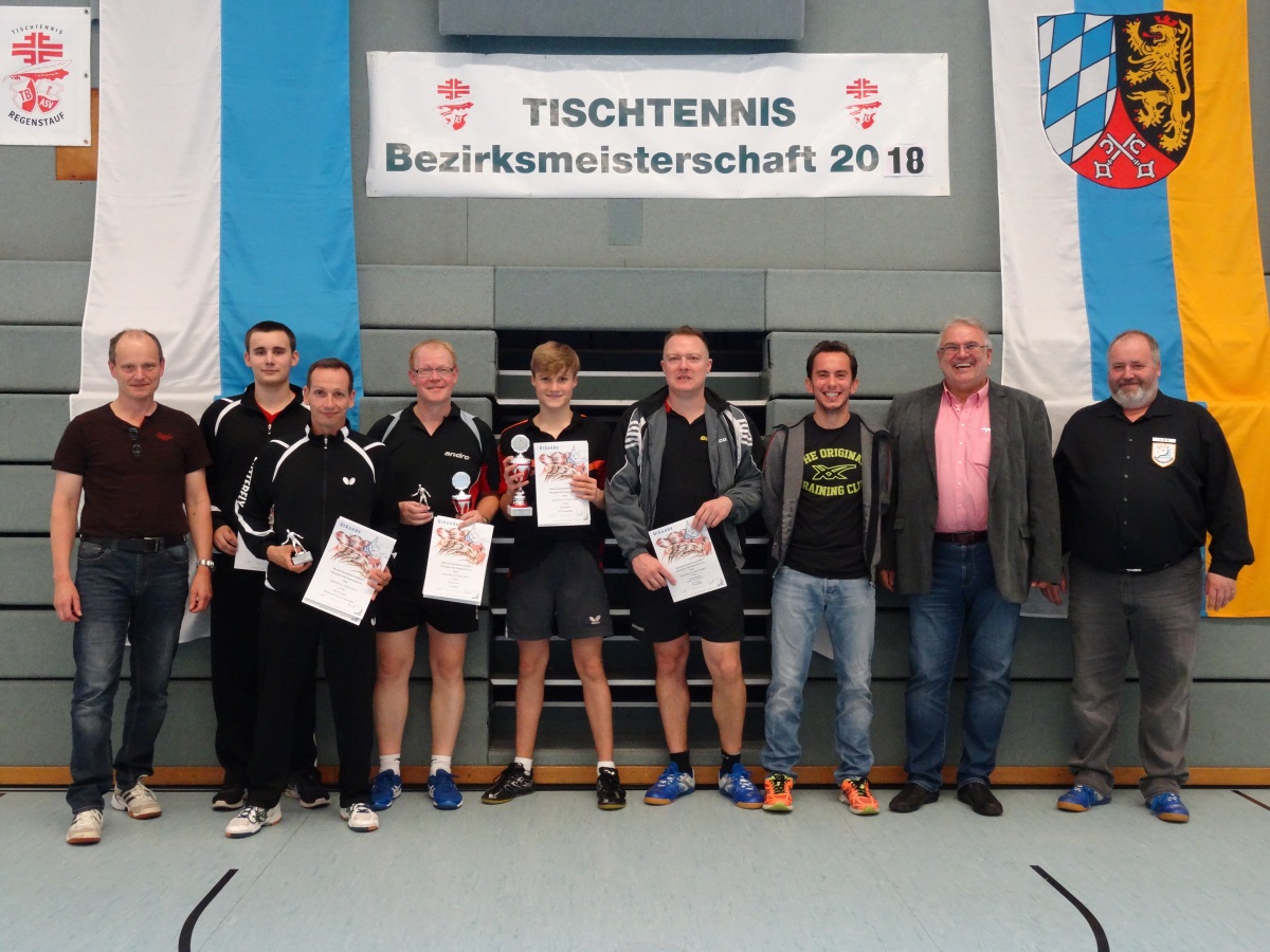 Die TTBezirksmeisterschaften im neu gegründeten TTBezirk Oberpfalz