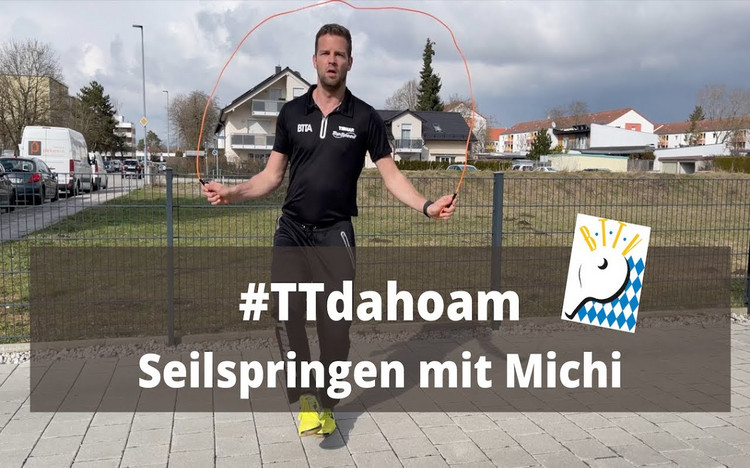 #TTdahoam: Seilspringen mit Michi