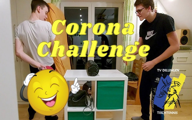 Corona Challenge beim TV Dillingen 