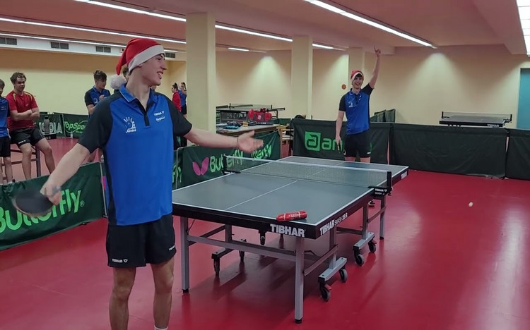 Nikolaus-"Abschießen" mit Linus Dreykorn und Hannes Hörmann