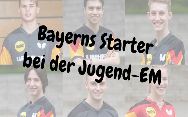 DAS sind Bayerns Starter bei der Jugend-EM 2021